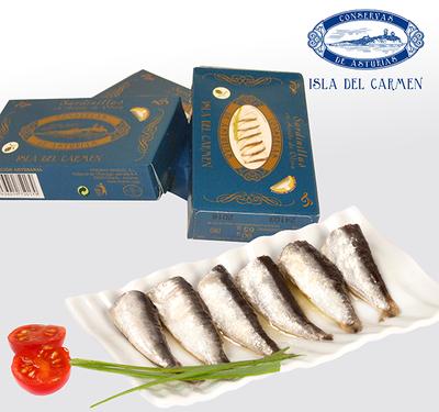 МЕЖДУНАРОДНО СЪТРУДНИЧЕСТВО Продукция с произход ИСПАНИЯ Сардини в зехтин